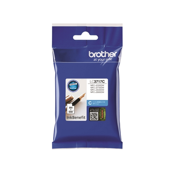 Your One-Stop destination for Genuine and Compatible Kyocera Toners in the heart of Nairobi, Kenya. Shop for Brother LC3717C Brother LC3717C Ink Cartridge (Cyan)