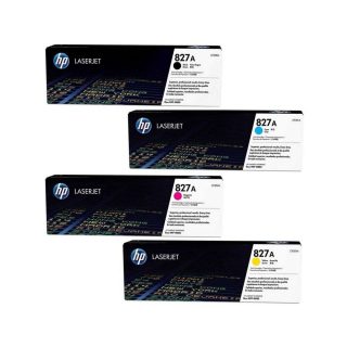 HP 827A Toner Cartridges Cyan Magenta Yellow Eac