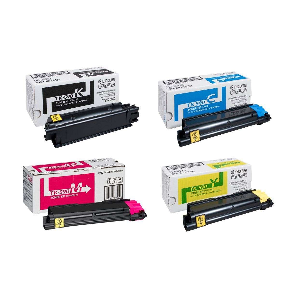 Your One-Stop destination for Genuine and Compatible Kyocera Toners in the heart of Nairobi, Kenya. Shop for Kyocera TK-590 Kyocera TK-590 Toners (Compatible) Cartridges Each