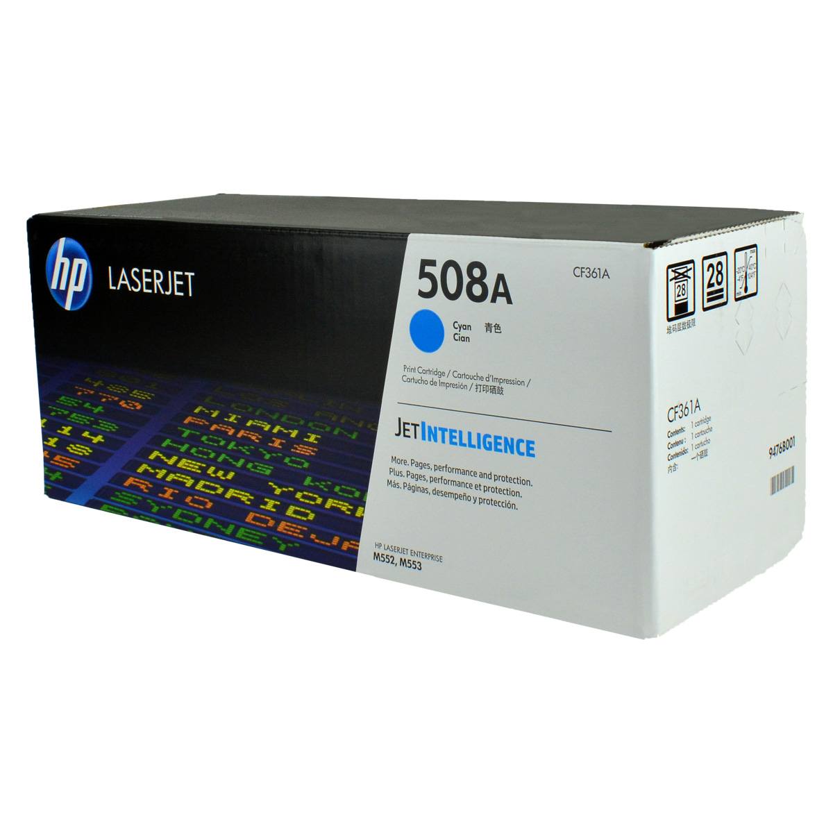 Your One-Stop destination for Genuine and Compatible Kyocera Toners in the heart of Nairobi, Kenya. Shop for HP 508A (CF361A) HP 508A (CF361A) Cyan Toner Cartridge