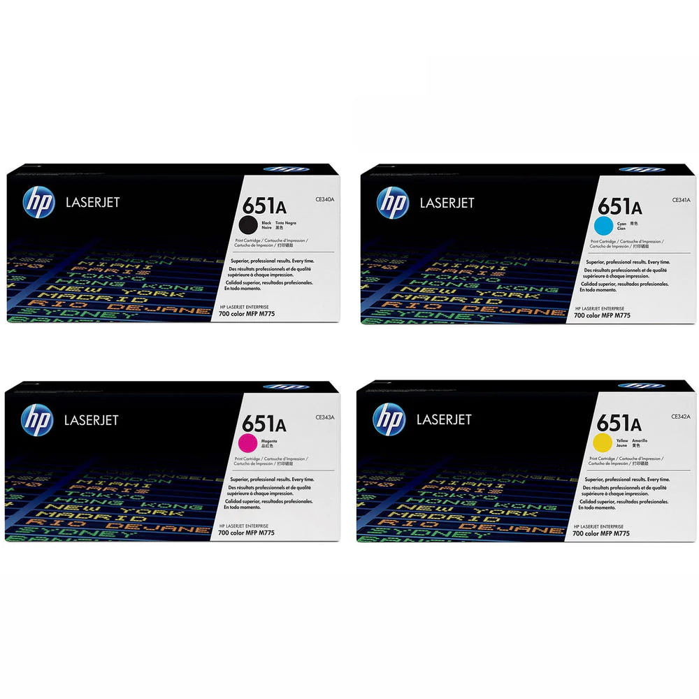 Your One-Stop destination for Genuine and Compatible Kyocera Toners in the heart of Nairobi, Kenya. Shop for HP 651A Toners HP 651A Toners Colors CYM Each